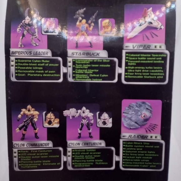 Trendmasters 1996 Battlestar Galactica Cylon Centurion 6" Action Figure - Picture 2 of 2